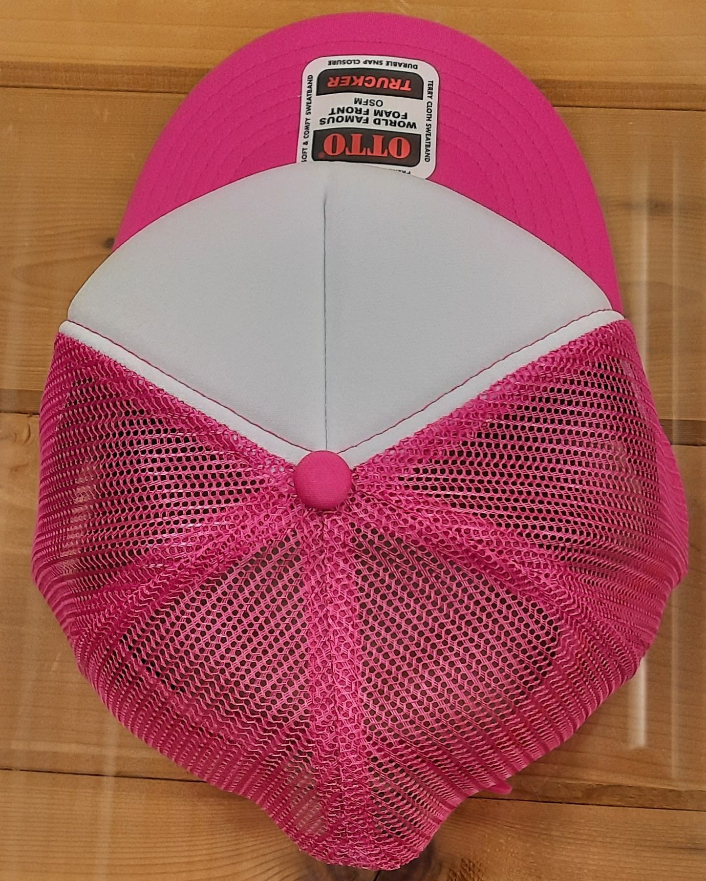 Otto Trucker Hat - Crazy Chic Logo