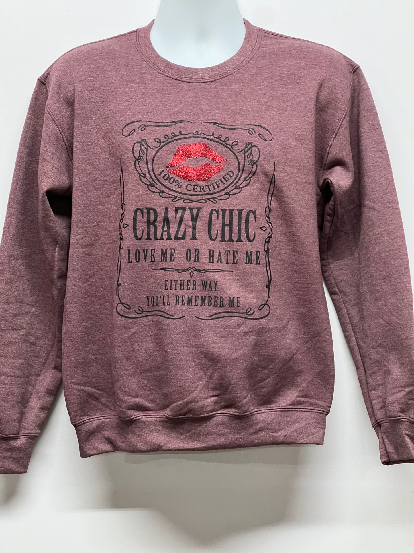 "Love me or Hate me" Crewneck Sweatshirt