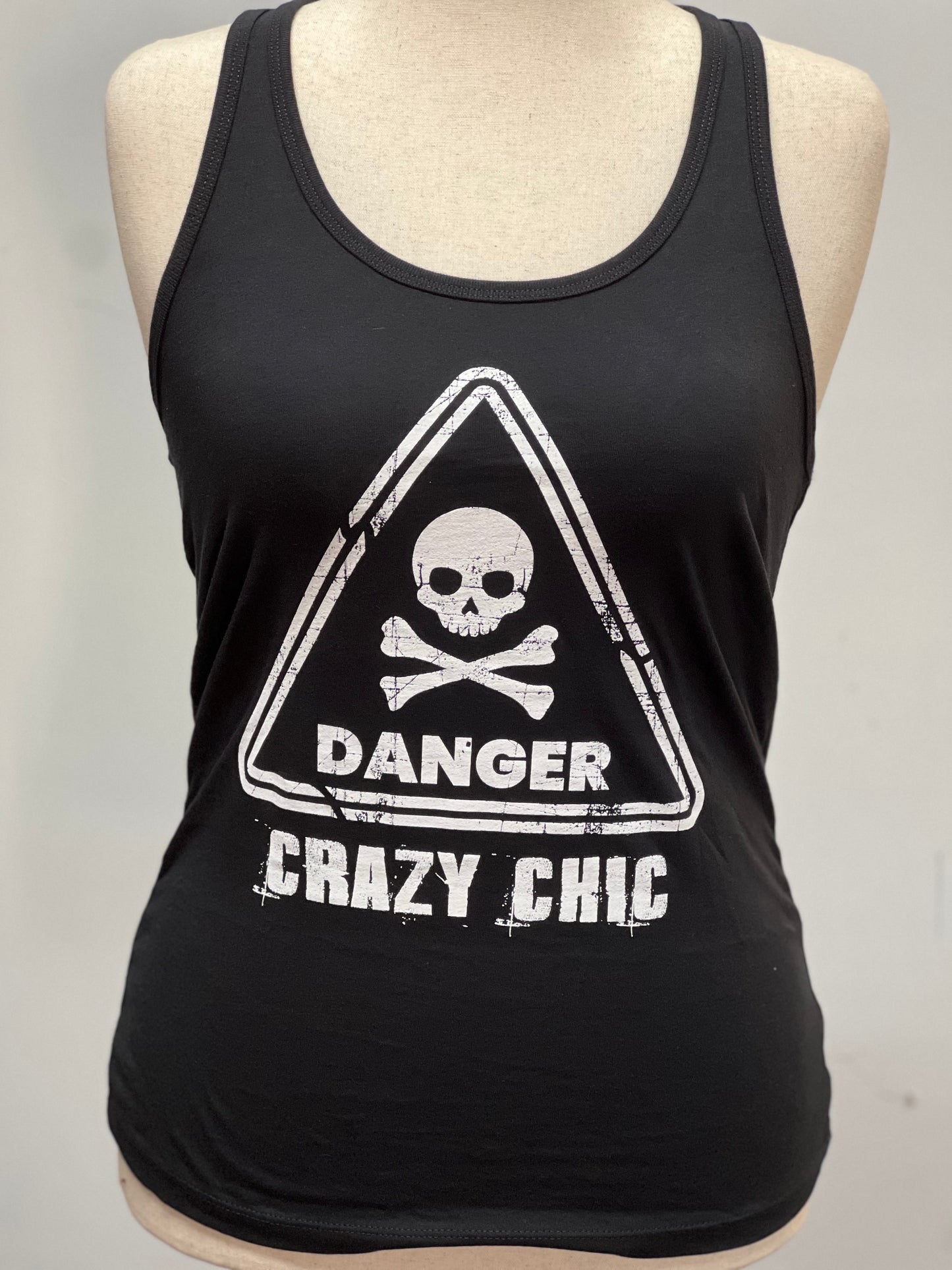 "Danger" Bella Racerback Tank