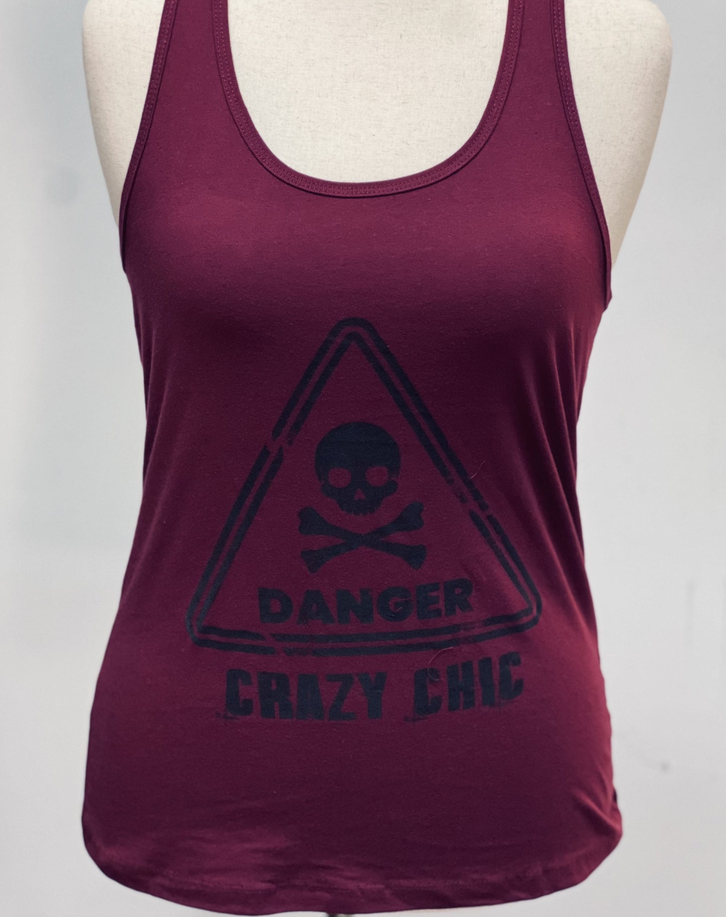 "Danger" Bella Racerback Tank
