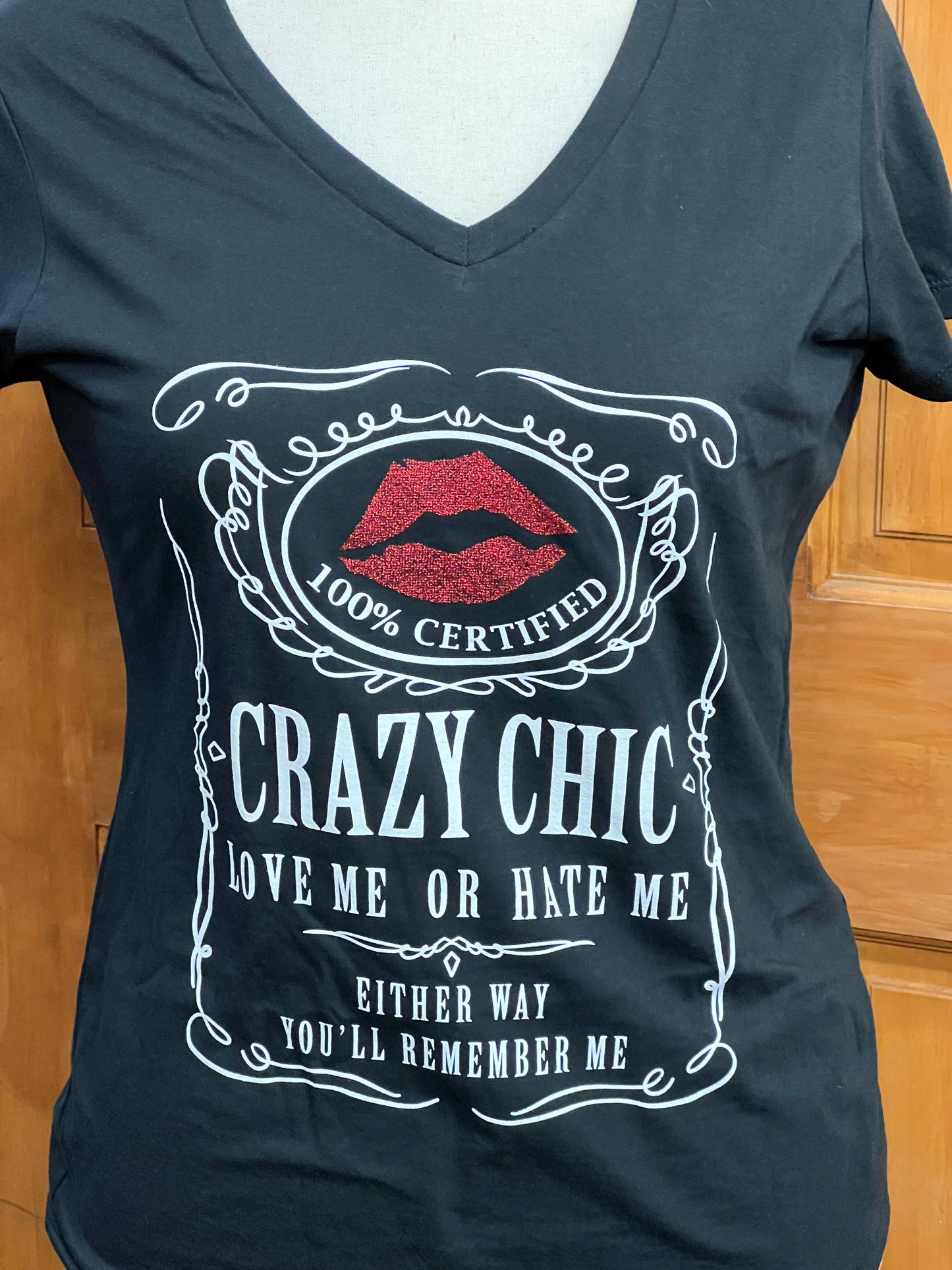 "Love me or Hate me" V-Neck T-Shirt
