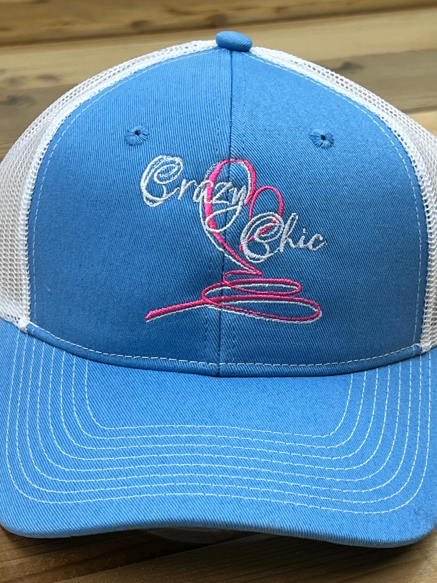 Crazy Chic Logo Ponytail Hat