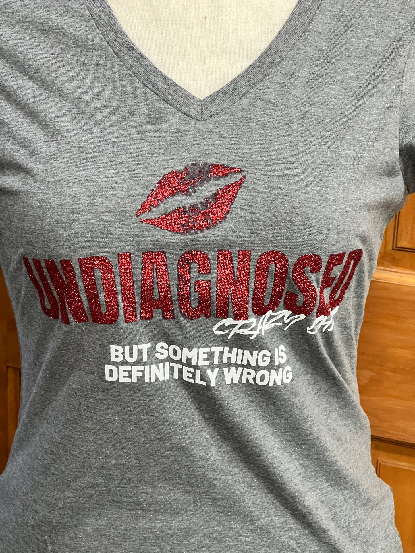 "Undiagnosed" V-Neck T-Shirt
