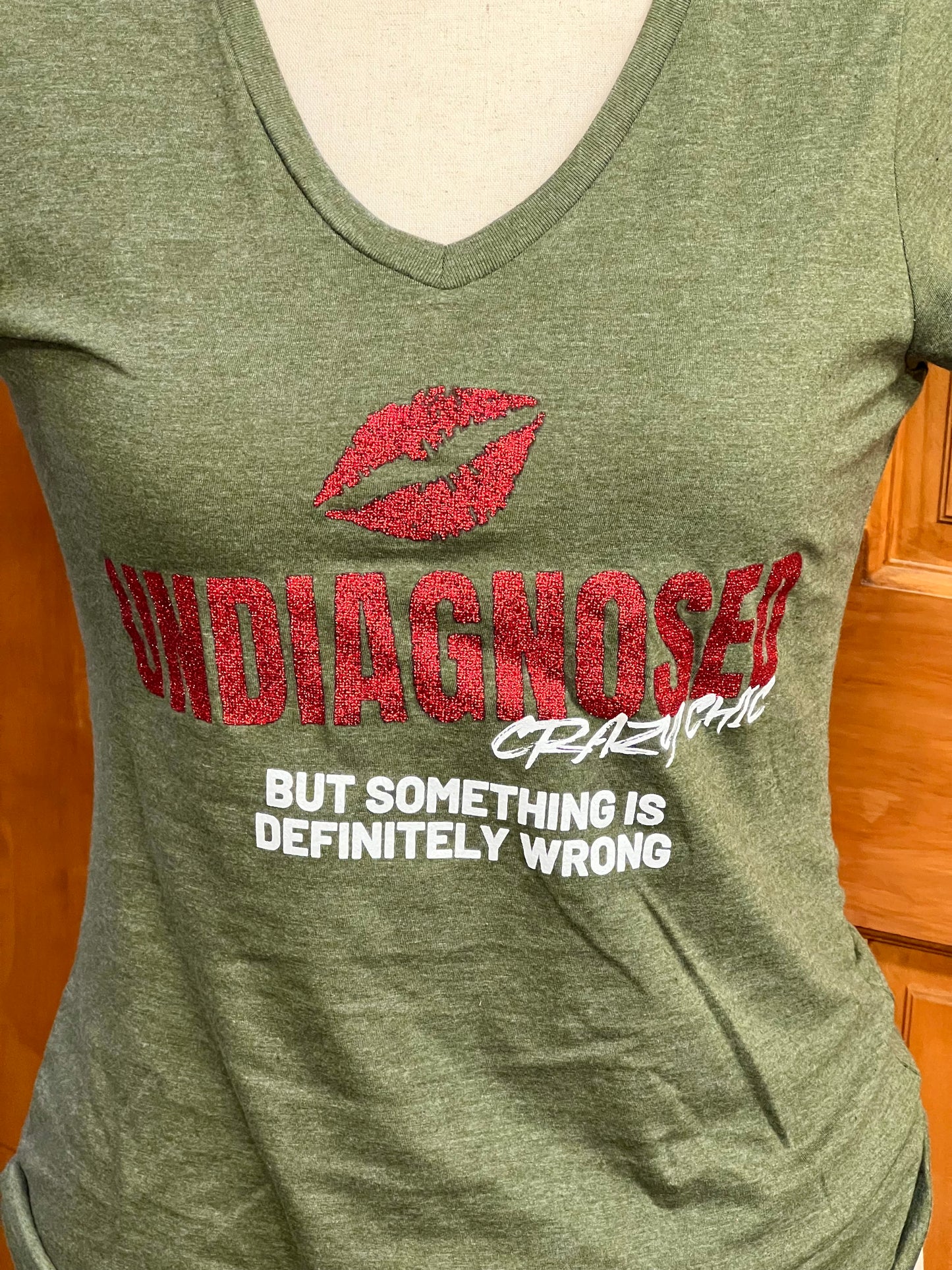 "Undiagnosed" V-Neck T-Shirt