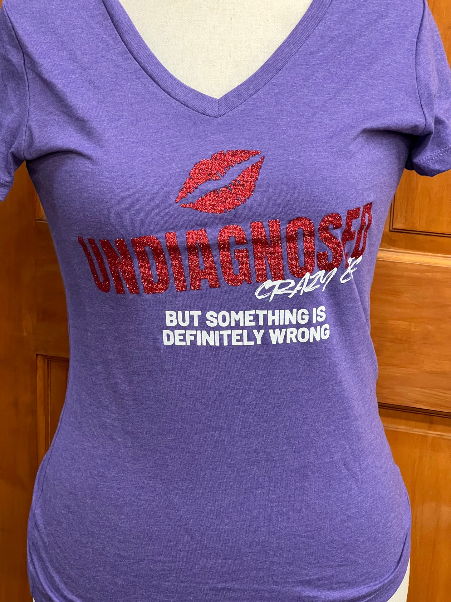 "Undiagnosed" V-Neck T-Shirt